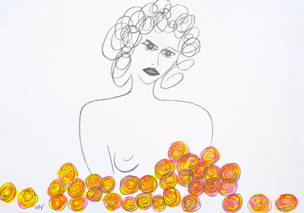 Portrait of Fernande Olivier, one of bluebeard wives